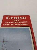 Cruise Lake Winnipesaukee New Hampshire Schedule &#39;80 Travel Brochure - £38.44 GBP