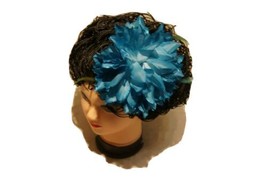 Large Flower Sea Blue Hair Clip Hair Accessory - £4.02 GBP