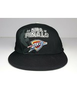 2012 NBA Finals OKC Adidas One SIze Fitted Hat Baseball Cap - $9.99