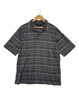 VTG Tiger Woods Shirt Mens XL Gray Plaid Golf Nike Embroidered Classic Y... - $41.66 CAD