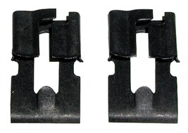 1956-1982 Corvette Clips Door Pull Rod And Lock Rod Retainer Pair - £10.82 GBP