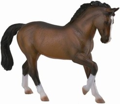 Breyer  CollectA Horse world Warmblood Stallion Bay 88827 - £7.53 GBP