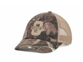 Oregon Ducks TOW College Bounty Camo Mesh Back NCAA Adjustable Snap back Cap Hat - £14.93 GBP