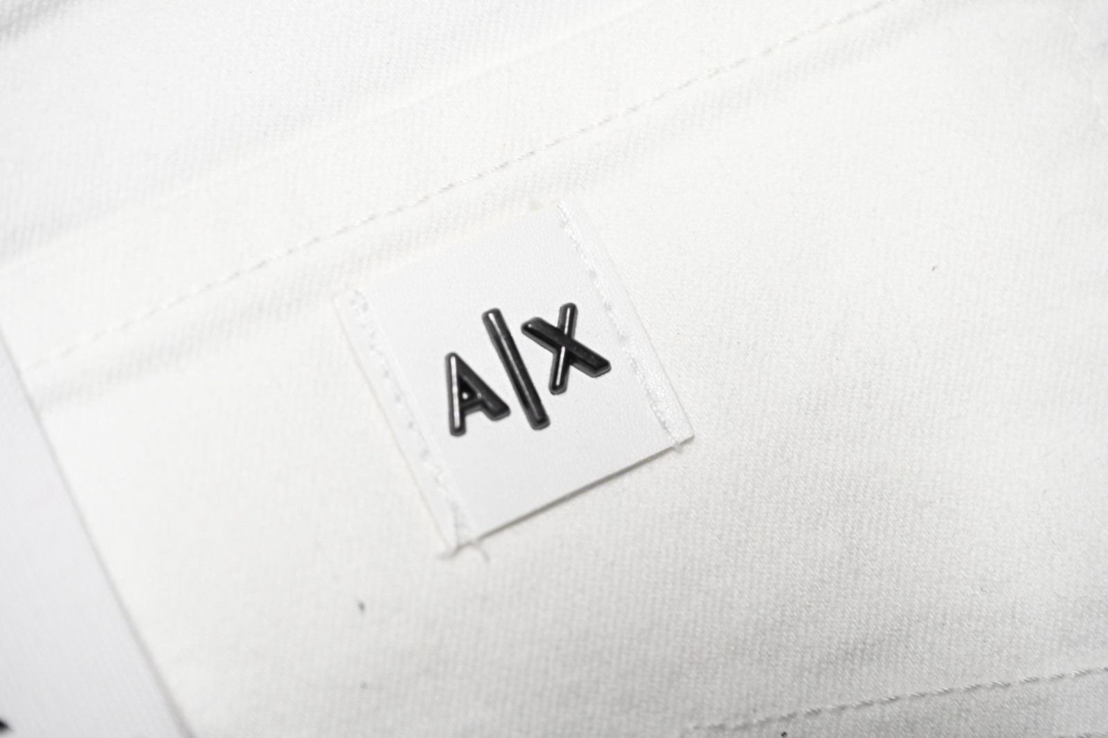 Armani Exchange A|X J13 Men's Slim Fit Off White Stretch Cotton Jeans 33S 33X30 Item image 8