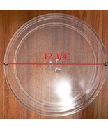 12 3/4&quot; GE Microwave Clear Glass WB49X10079 Used Turntable Plate/Tray Clean - $39.19