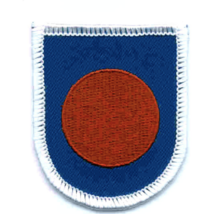 2.25&quot; Army 11TH Airborne Division Flash Embroidered Patch - £23.97 GBP