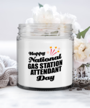 Funny Gas Station Attendant Candle - Happy National Day - 9 oz Candle Gifts  - £15.94 GBP