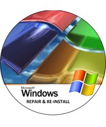 Windows XP HOME 32  BIT - Re-Installation, Repair , Restore DVD DISC - £7.08 GBP