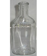 Vintage Clyco-Thymoline 3 Fl Oz Clear Glass Bottle Vase Prop Barn Dump Dig - $12.22 CAD