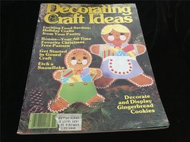Decorating &amp; Craft Ideas Magazine November 1979 Gingerbread Cookies, Gourd Craft - £8.01 GBP