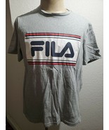 Fila Gray Short Sleeve T-shirt  PRE-OWNED CONDITION XL - £10.92 GBP