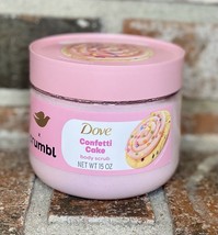 Dove Crumbl Exfoliating Body Scrub Confetti Cake, 15 oz - £13.10 GBP