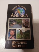 Marty Stouffer&#39;s Wild America Watching Wildlife VHS Tape - £1.57 GBP