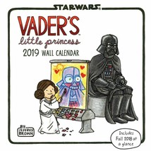 Vaders Little Princess 2019 Wall Calendar, by Chronicle Books - £51.61 GBP