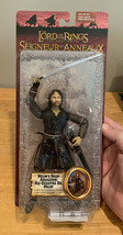 Toy Biz Figure Lord of the Rings The Two Towers HELM&#39;S DEEP ARAGORN French - £20.61 GBP