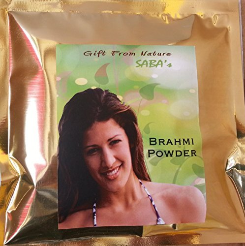Brahmi Leaf powder by Saba botanical - Ayurvedic formula for hair -100 Grams
