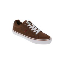 Levi&#39;s Men&#39;s Avery Leather Casual Fashion Sneaker Shoes Chestnut / Brown... - $59.39