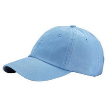 sky blue washed polo cap - £3.90 GBP