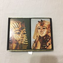 Congress Cel-u-tone Finish Playing Cards tutankhamun sarcophagus - £11.65 GBP