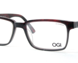 Ogi Heritage 9128 1942 Bordeaux Gradiente Grigio Montatura Occhiali 50-1... - $116.92