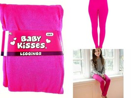 Girls Leggings, Kids Pants, Size 7 to 12, Girls Pink Leggings, ( 2 Pack ) - £7.91 GBP