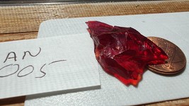 Small Andara starter Crystal Spiritual Healing monatomic REIKI 5gr an under red - $10.00