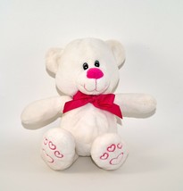 Inter-American Products Bear Plush  White 12&quot; Tall - $10.99