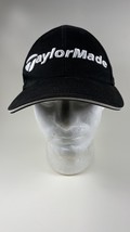 TaylorMade Men’s Black w/ White Lettering Adjustable Strapback Golf Hat/Cap - $21.37
