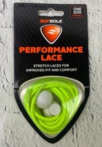 Performance Stretch Laces Neon Yellow 1 Pair - £12.86 GBP