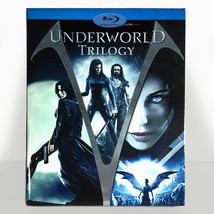 Underworld Trilogy (4-Disc Blu-ray Disc, 2003-2009) Like New w/ Slip Box ! - £18.26 GBP