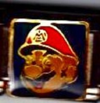 Mario Brothers Wholesale Italian Charm Stainless Steel 9MM K2016 - £11.79 GBP