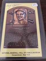 Early Wynn Autographed Signed HOF Plaque Postcard Cleveland Indians - $18.69