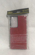 New Samsung Galaxy S30 Ultra Red Leather Wallet Case - Stylish &amp; Convenient - £7.73 GBP