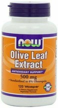 Olive Leaf Extract 500 Mg 120 Vegcaps - £15.49 GBP