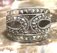 HAUNTED RING UNLOCK MANY GIFTS OF POWER ALEXANDRIA&#39;S HIGHEST LIGHT MAGICK  - £86.24 GBP