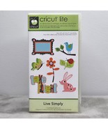 Cricut Lite LIVE SIMPLY Cartridge, Booklet, &amp; Keypad Overlay # 2000162 - $7.91