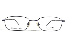 Guess GU 1388 NV Eyeglasses Frames Navy Blue Rectangular Full Rim 51-17-145 - £44.67 GBP