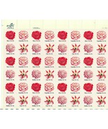 Flower Love Issue Full Sheet of 48 - 18 Cent Postage Stamps Scott 1876-79 - $32.95