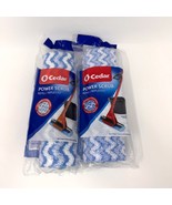 LOT 2 O-Cedar Microfiber Power Scrub Refill Replacement Roller Mop Head NEW - $882.04 MXN