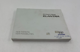 2013 Hyundai Elantra Owners Manual Handbook OEM B04B04049 - £21.20 GBP