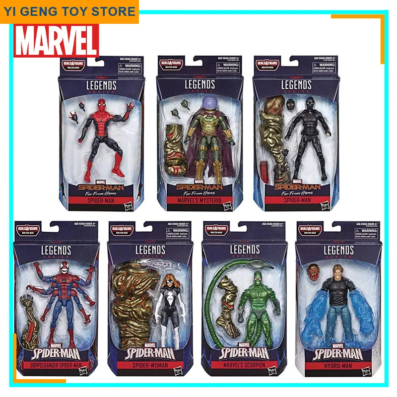 Marvel Legends Spiderman Infinite Doppelganger Spider Man Mysterio Hydro Man - £24.23 GBP+