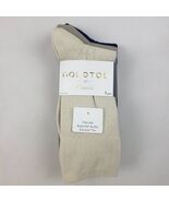 Gold Toe Casuals 3 Pair Ultra Soft Womens Shoe Size 6-9 New Beige Navy - $19.90