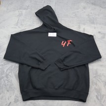 Gildan Sweater Mens L Black Heavy Blend UF Do the Work Casual Hoodie - $19.68
