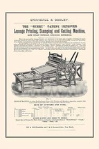 Lozenge Printing, Stamping, and Cutting Machine 20 x 30 Poster - £20.41 GBP