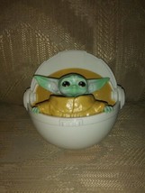 DecoPac Baby Yoda Cake Topper 4.5&quot; Mandalorian The Child Plastic 2020 Lucasfilm - £15.63 GBP