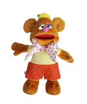 Fozzy Bear Muppet Babies Plush 9&quot; Disney Junior Stuffed Animal - £18.68 GBP