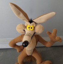 Wile E. Coyote Looney Tunes Plush 1994 Tyco Warner Bros 8.5&quot; Standing Furry Tail - £18.31 GBP