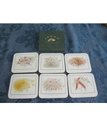 Set 6 Jason Coasters Australian Wildflowers Bushflowers  - $10.02