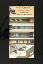 Vintage Estate Paper NETCRAFT Fishing Tackle Catalog 76B 1976 Lures Rods - £27.69 GBP