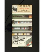 Vintage Estate Paper NETCRAFT Fishing Tackle Catalog 76B 1976 Lures Rods - £27.25 GBP